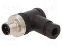 Plug; M12; PIN: 4; male; A code-DeviceNet / CANopen; for cable