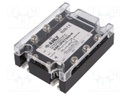 Relay: solid state; Ucntrl: 12÷32VDC; 75A; 48÷480VAC; 3-phase