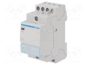 Contactor: 3-pole installation; 25A; 230VAC; NO x3; DIN; -10÷50°C