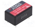 Converter: DC/DC; 12W; Uin: 9÷36V; Uout: 15VDC; Iout: 800mA; DIP16