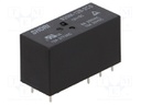 Relay: electromagnetic; DPDT; Ucoil: 12VDC; Icontacts max: 10A