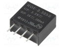 Converter: DC/DC; 1W; Uin: 2.97÷2.63V; Uout: 5VDC; Iout: 200mA; SIP4