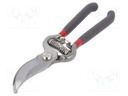 Garden pruner; Blade: about 52 HRC