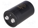 Capacitor: electrolytic; 36000uF; 100VDC; Leads: screw; ESR: 14mΩ