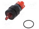 Switch: rotary; Pos: 2; SPST-NO + SPST-NC; 3A/220VAC; 2A/24VDC