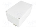 Enclosure: multipurpose; X: 100mm; Y: 160mm; Z: 81mm; ATEX; aluminium