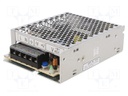 Power supply: industrial; single-channel,universal; 75W; 24VDC