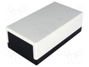 Enclosure: multipurpose; X: 65mm; Y: 120mm; Z: 40mm; polystyrene