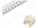 Socket; Connector: wire-wire/PCB; Rotaconnect; 3mm; PIN: 2; 5A; SMT