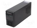 Power supply: UPS; 90x320x142mm; 480W; 800VA; No.of out.sockets: 3