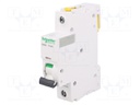 Circuit breaker; 230VAC; Inom: 20A; Poles: 1; DIN; Charact: D; 6kA