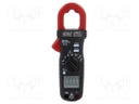 AC/DC digital clamp meter; Øcable: 26mm; LCD (6000); I DC: 0÷600A