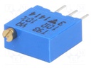 Potentiometer: mounting; multiturn; 10Ω; 500mW; THT; ±10%; linear