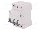 Circuit breaker; 400VAC; Inom: 6A; Poles: 3; DIN; Charact: C; 6kA