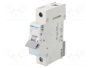 Circuit breaker; 230/400VAC; Inom: 40A; Poles: 1; DIN; Charact: C