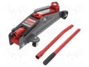 Hydraulic floor jack; 2000kg; Hmin: 135mm; Hmax: 350mm