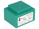 Transformer: encapsulated; 10VA; 230VAC; 15V; 666.6mA; IP00; 280g