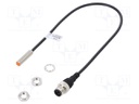 Sensor: inductive; Output conf: PNP / NO; 0÷1.5mm; 10÷30VDC; M8