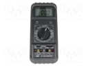 Digital multimeter; LCD 3,5 digit (1999); 2,5x/s; 10÷90%