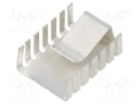 Heatsink: moulded; TO218,TO220,TO247,TO248; L: 21mm; W: 13mm; H: 9mm