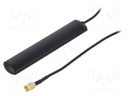 Antenna; 3G,AMPS,Bluetooth,DCS,GSM,ISM,PCS,WiFi; 2dBi; linear