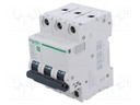 Circuit breaker; 230/400VAC; Inom: 16A; Poles: 3; Charact: B; 10kA