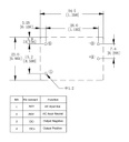 Converter: AC/DC; 1W; 85÷305VAC; Usup: 100÷430VDC; Uout: 3.3VDC