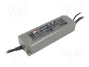 Power supply: switched-mode; LED; 120W; 18÷30VDC; 4A; 90÷305VAC