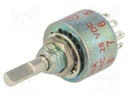 Switch: rotary; Pos: 5; 0.25A/125VAC; 0.25A/28VDC; Poles number: 2