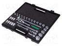 Wrenches set; socket spanner; 31pcs.