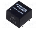 Converter: DC/DC; 3W; Uin: 9÷18V; Uout: 12VDC; Uout2: -12VDC; SMD