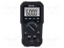 Digital multimeter; LCD (6000),with a backlit; VDC: 600m/600V