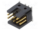 Connector: pin strips; male; PIN: 10; 1.27mm; gold-plated; SMT; reel