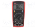 Digital multimeter; LCD; VDC: 200m/2/20/200/1000V; 172x83x38mm