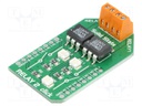 Click board; relay; GPIO; LCA717; 3.3VDC