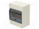 Enclosure: for modular components; IP40; No.of mod: 6; Series: IC2