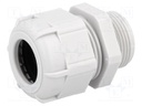 Cable gland; M25; IP68; Mat: polyamide; grey; UL94V-2