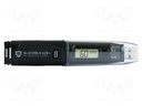 Data logger; temperature,humidity; ±0,5°C; ±2.05%; Temp: -35÷80°C