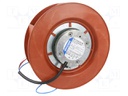 Fan: DC; radial; Ø175x69mm; 970m3/h; ball bearing; 5400rpm