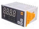 Module: meter; temperature; on panel; 100÷240VAC; -10÷50°C