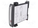 Converter: analog signals; DIN; 0÷10V,0÷20mA,0÷5mA,4÷20mA; IP20