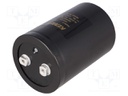 Capacitor: electrolytic; 7500uF; 400VDC; Leads: screw; ESR: 29mΩ