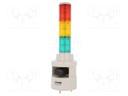 Signaller: signalling column; siren,continuous light; LED; IP54