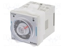 Timer; 0,05÷10min; DPDT; 250VAC/3A,250VAC/5A,30VDC/3A,30VDC/5A