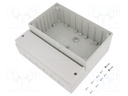 Enclosure: wall mounting; X: 213mm; Y: 185mm; Z: 90mm; CARDMASTER