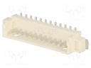 Socket; wire-board; male; PicoBlade; 1.25mm; PIN: 12; SMT; 1A; tinned