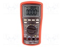 Digital multimeter; LCD (9999); Bargraph: 41segm.60x/s; 5x/s