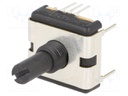 Potentiometer: shaft; single turn; 5kΩ; ±20%; 0.75W; linear; 6.35mm