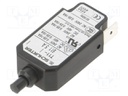 Circuit breaker; Urated: 240VAC; 48VDC; 5A; SPST; Poles: 1; DROP-IN