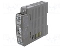 Power supply: switched-mode; 10W; 5VDC; 2A; Mounting: DIN; OUT: 1